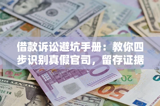 武汉借款诉讼避坑手册：教你四步识别真假官司，留存证据不踩雷