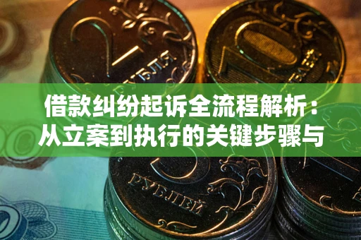 武汉借款纠纷起诉全流程解析：从立案到执行的关键步骤与防败诉指南