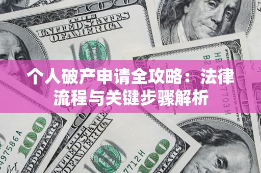 武汉个人破产申请全攻略：法律流程与关键步骤解析