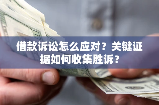 武汉借款诉讼怎么应对？关键证据如何收集胜诉？